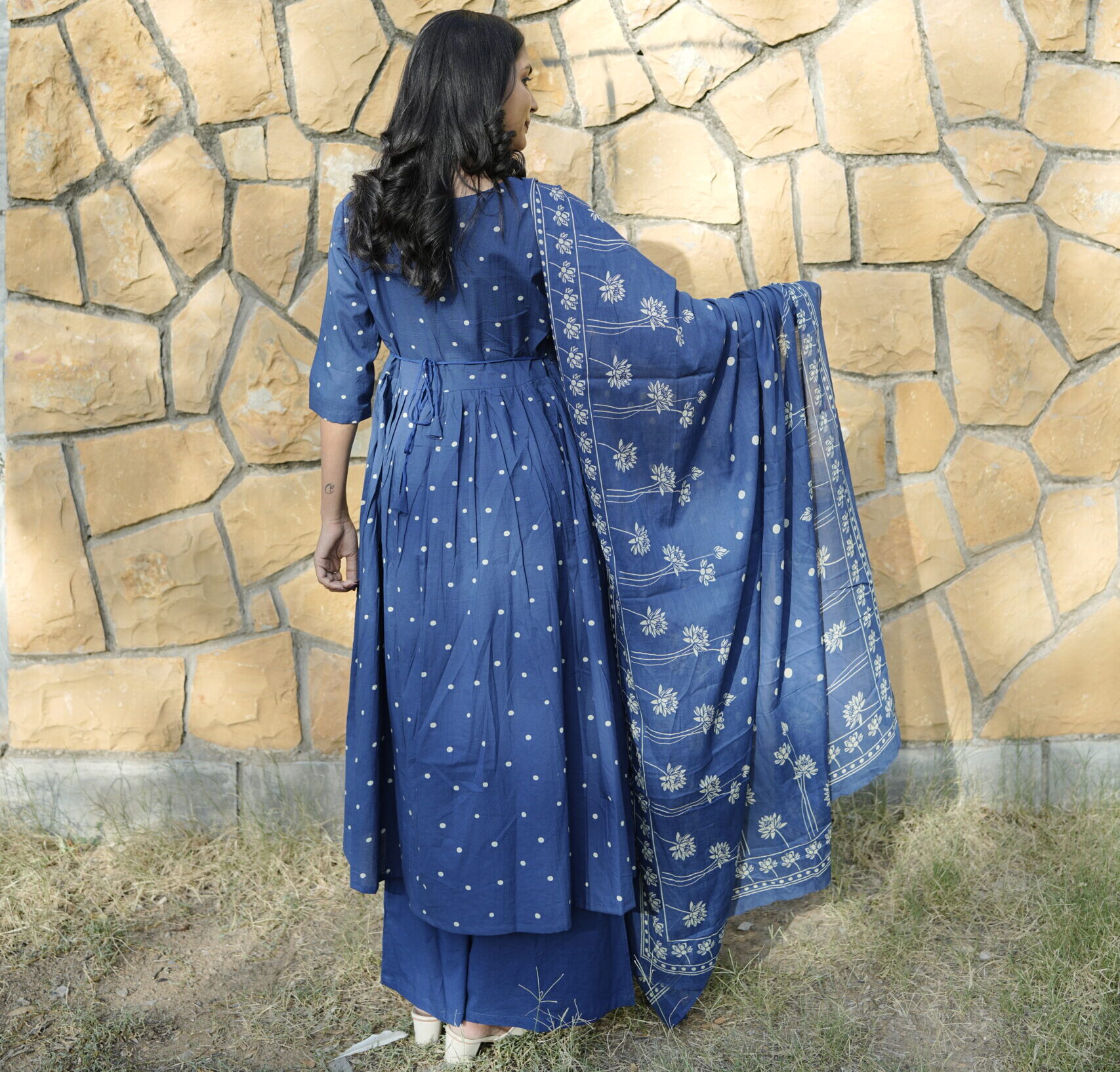 Ruby Red Elegant Kurti - Image 6